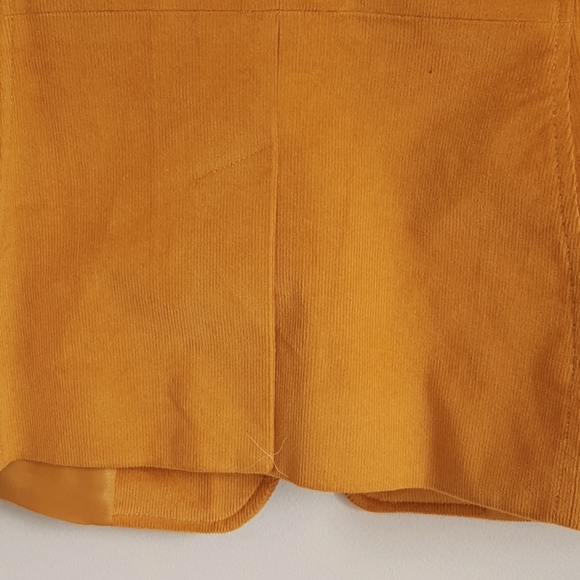 Mustard corduroy blazer - Picture 7 of 11